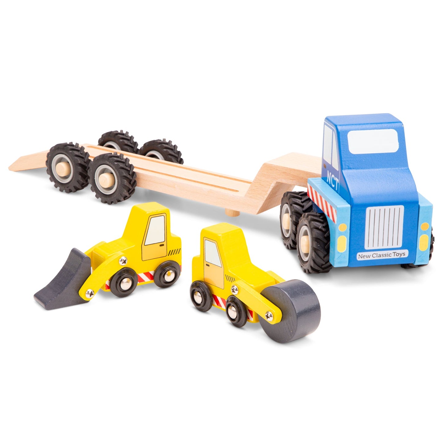Car Transporter with 2 Construction Vehicles - 11961