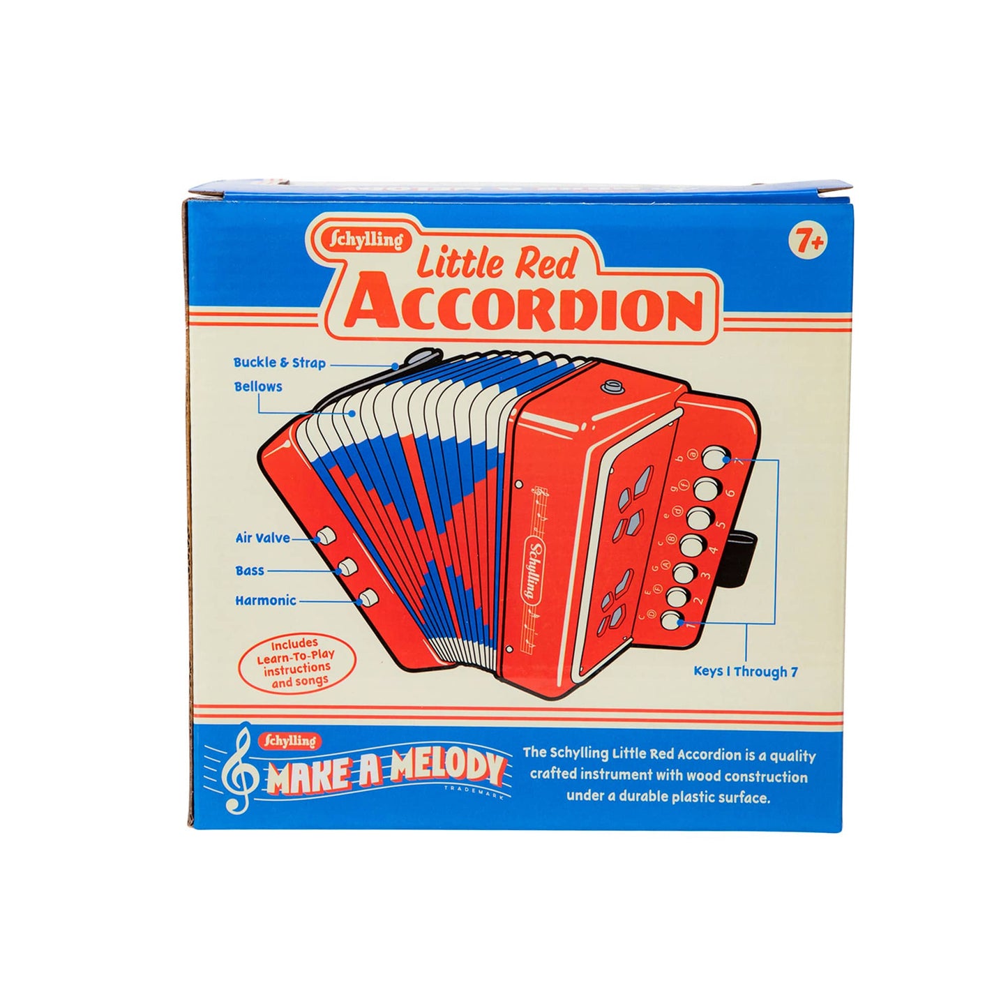 Classic Accordion - ACDN - Schylling - LittleShop Toys