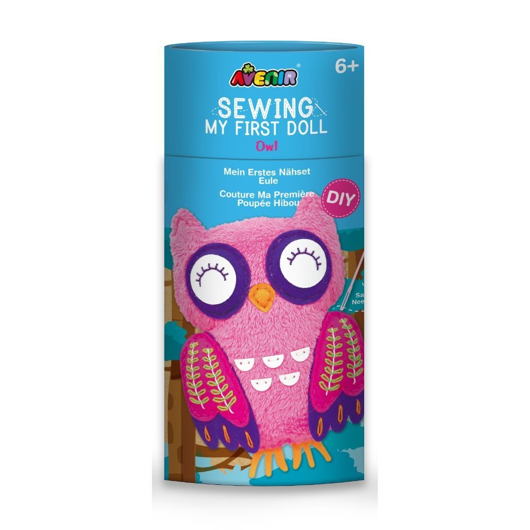 DIY Sewing Dolls - Owl -