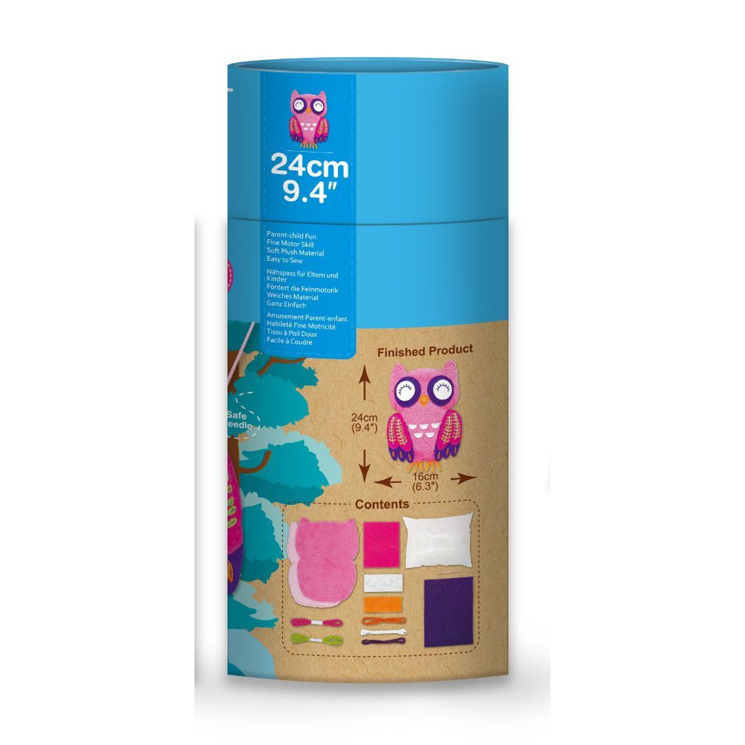 DIY Sewing Dolls - Owl -