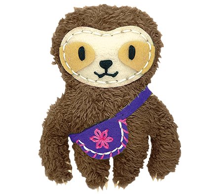 DIY Sewing Keychain - Sloth - 6920773316327