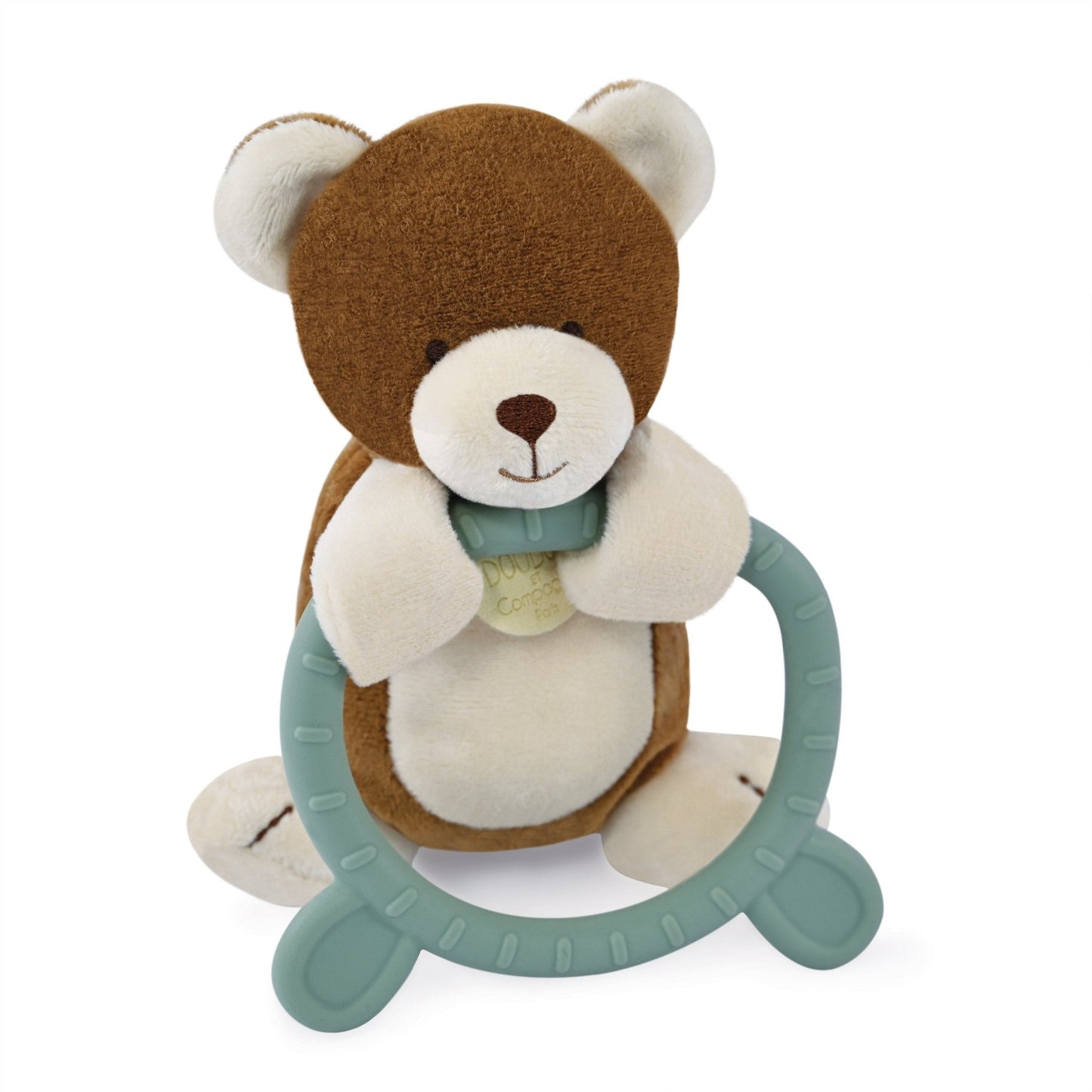 Houlahhop Soft Teething Rings - DC4030-BROWNBEAR