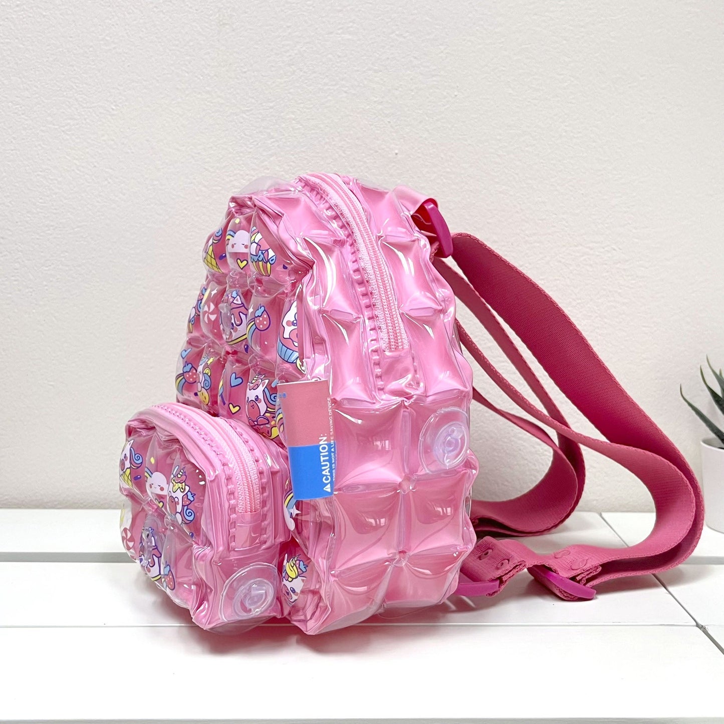 Inflatable Kids Backpack (Small) - Cupcake Unicorn - 1179 - Inflat Decor - LittleShop Toys