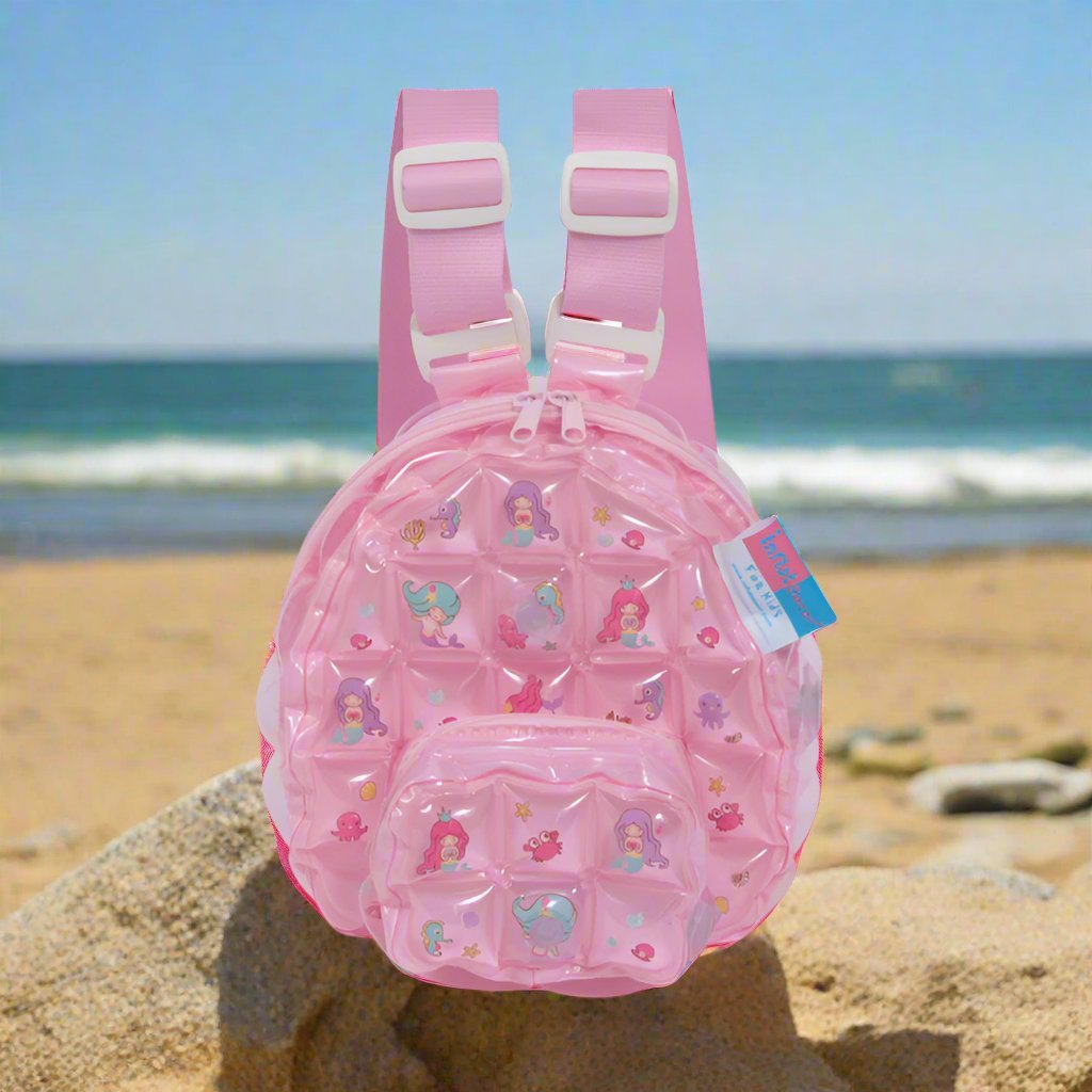 Inflatable Kids Backpack (Small) - My Mermaid - 0891 - Inflat Decor - LittleShop Toys