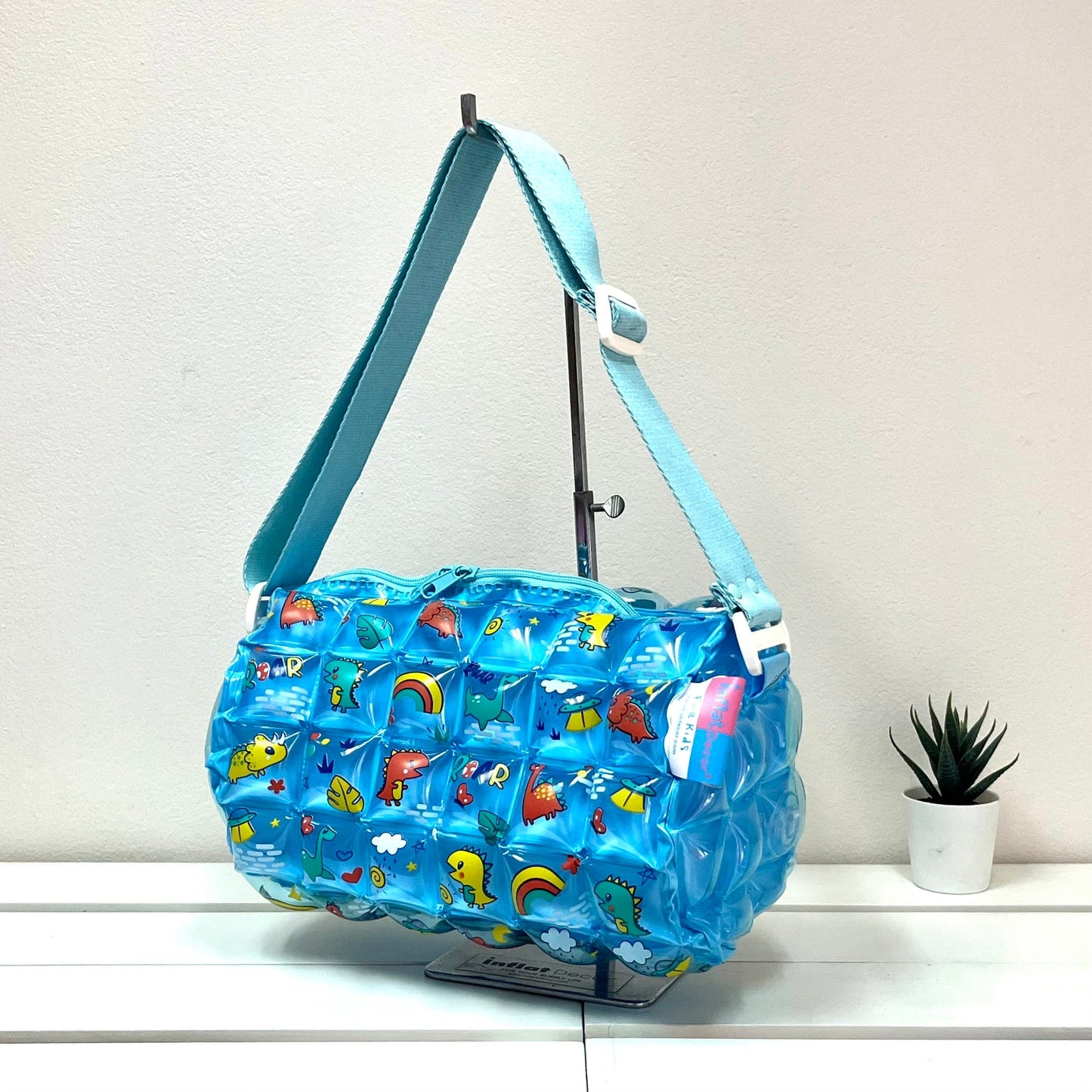 Inflatable Roll Style Bag - Baby Dinosaur - 1137 - Inflat Decor - LittleShop Toys