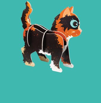 Junior STEM Build - Kitten with Moving Mechanisms - BYOMB 016