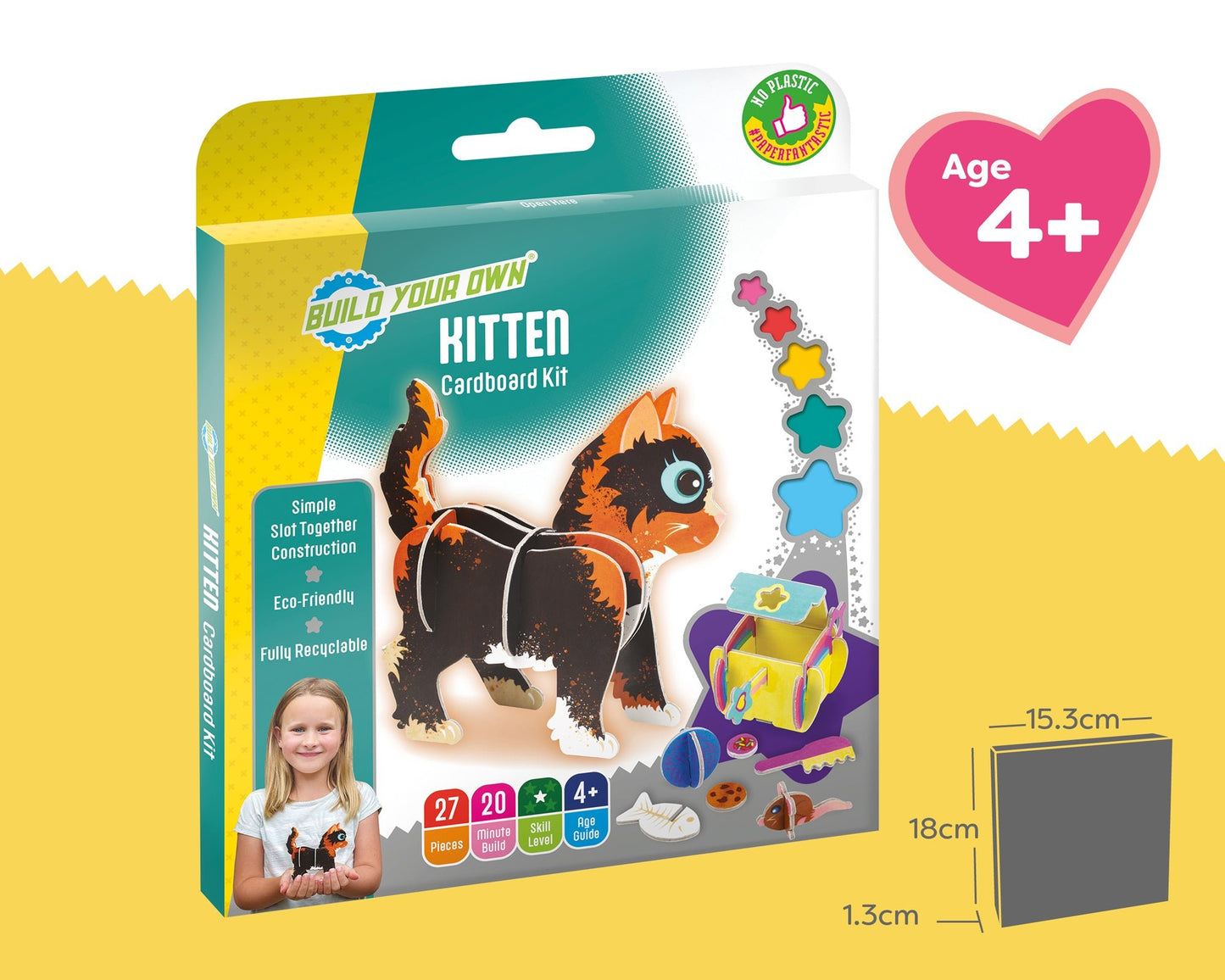 Junior STEM Build - Kitten with Moving Mechanisms - BYOMB 016