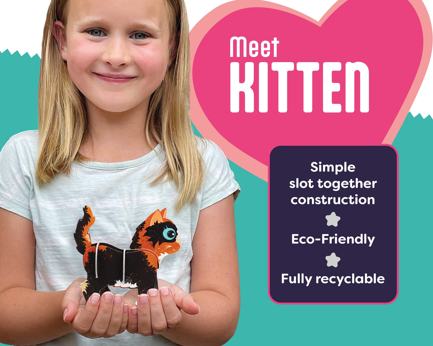 Junior STEM Build - Kitten with Moving Mechanisms - BYOMB 016