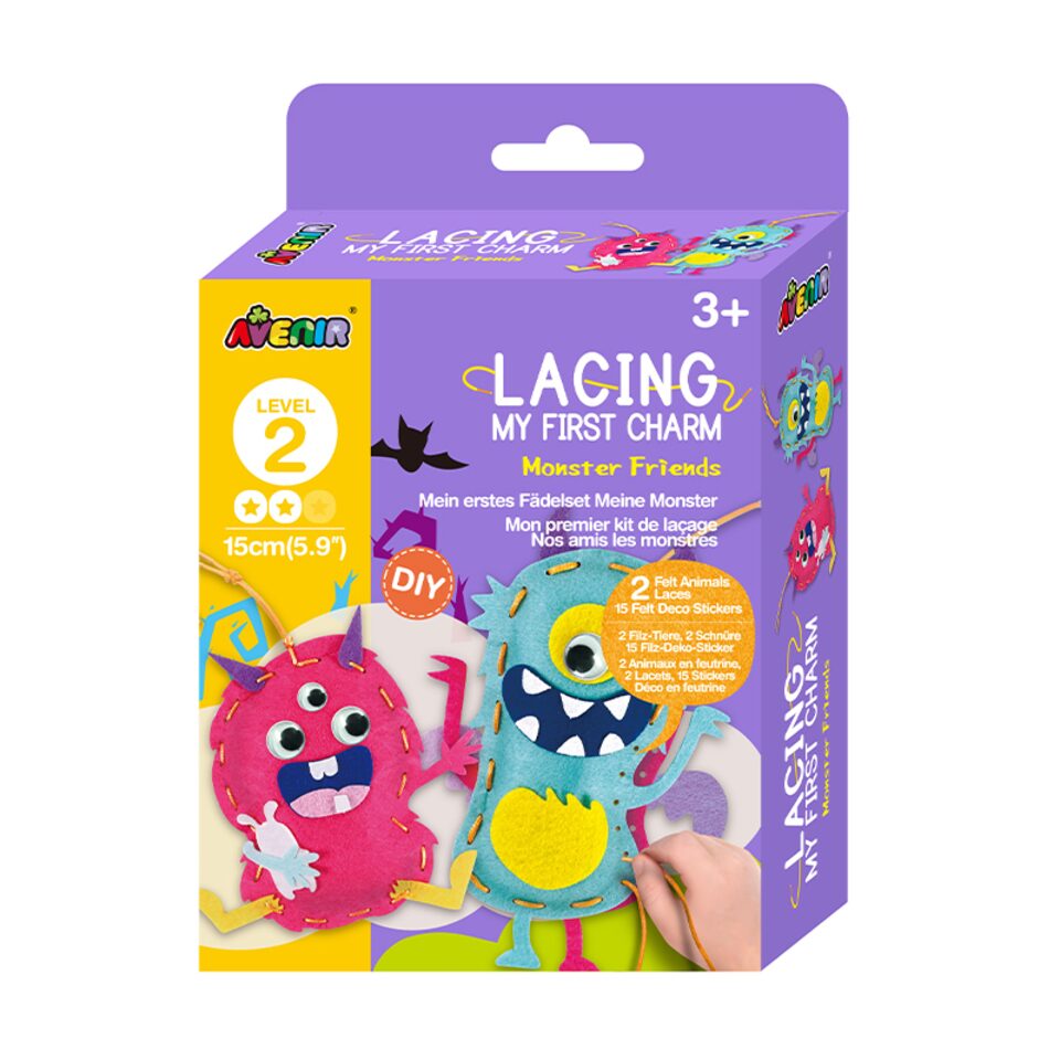 Lacing My First Charm Level 2 - Monster Friends - 6920773318024