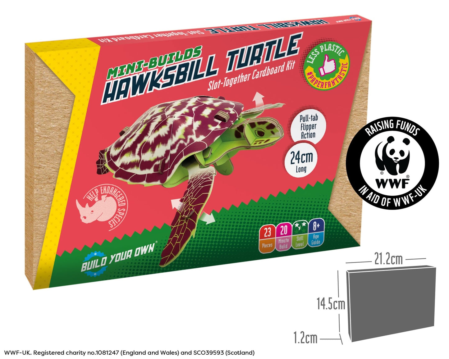 STEM Build - Hawksbill Turtle with Moving Mechanisms - BYOMB 007