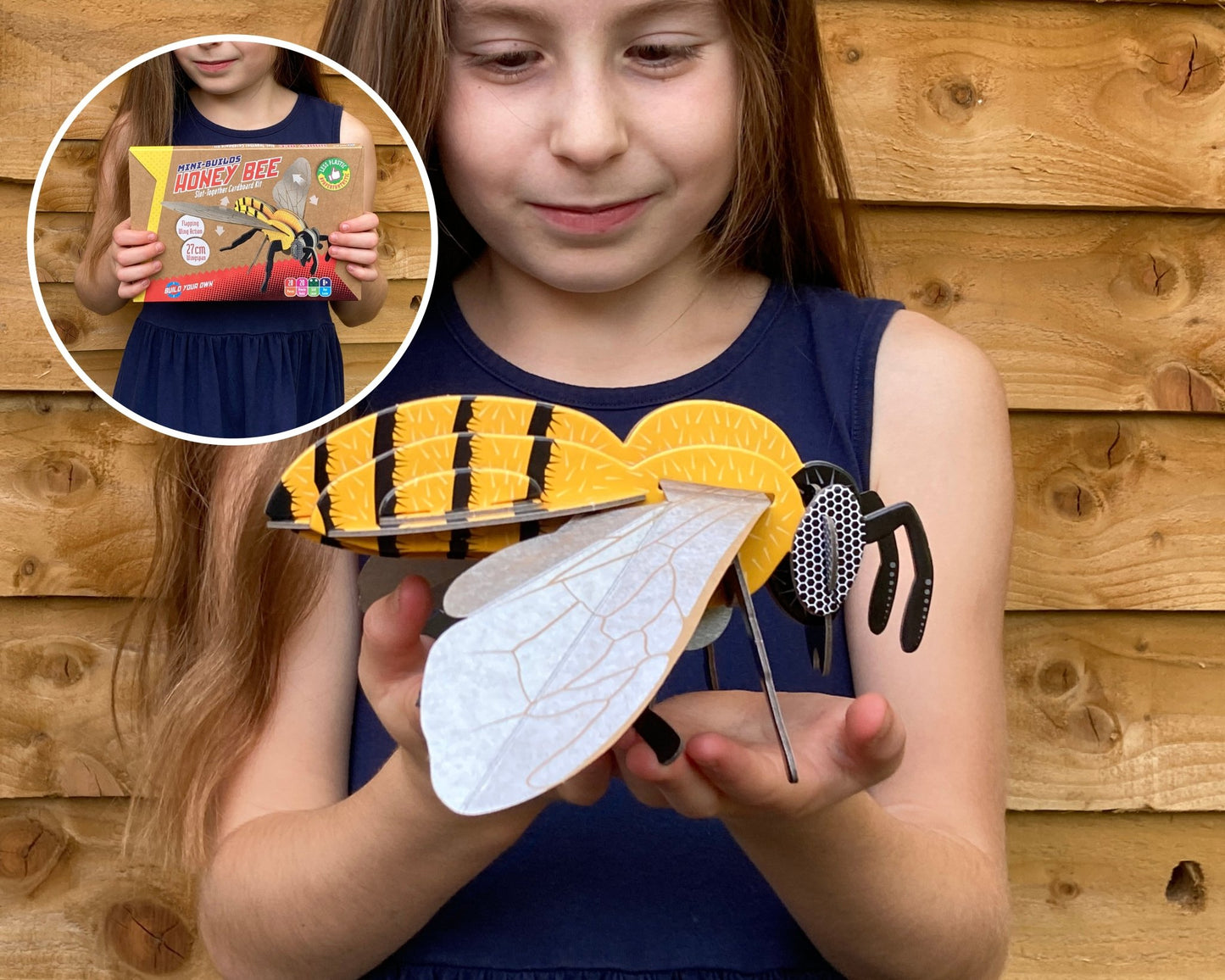 STEM Build - Honey Bee with Moving Mechanisms - BYOMB 001