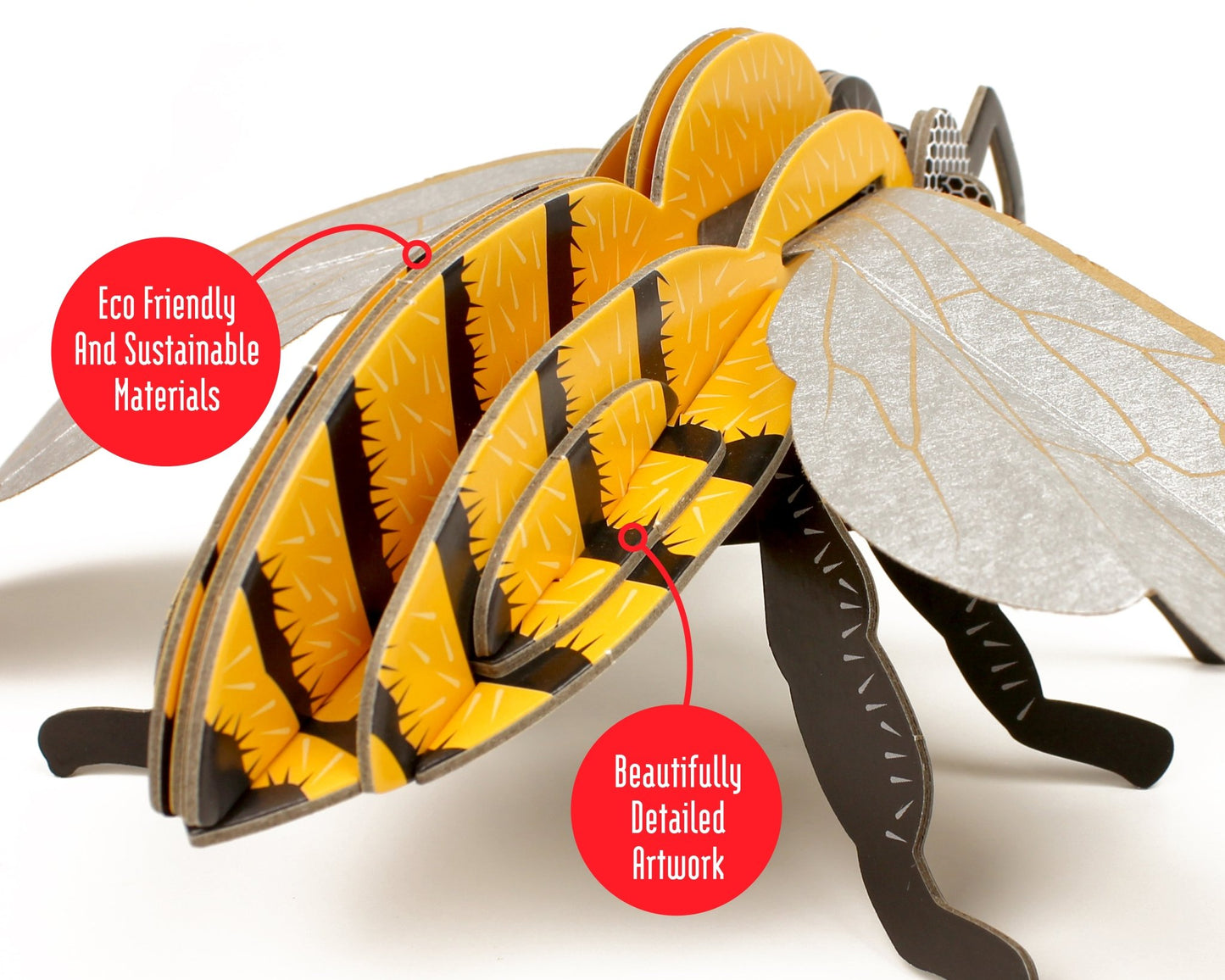STEM Build - Honey Bee with Moving Mechanisms - BYOMB 001