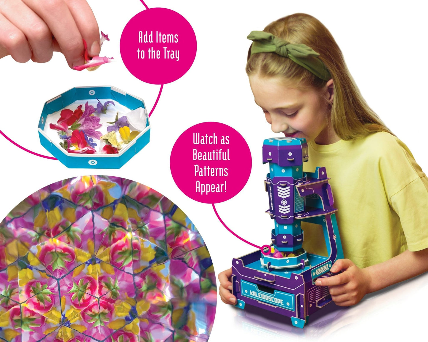 STEM Build - Kaleidoscope with Customizable Patterns - BYO 009