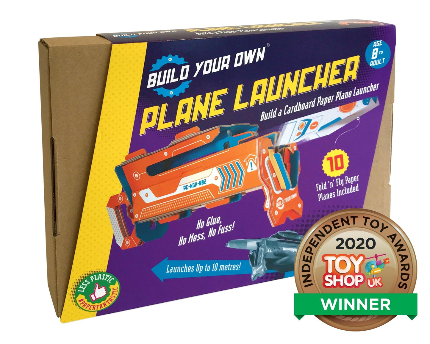 STEM Build - Paper Plane Launcher with Game Accessories - BYO 002