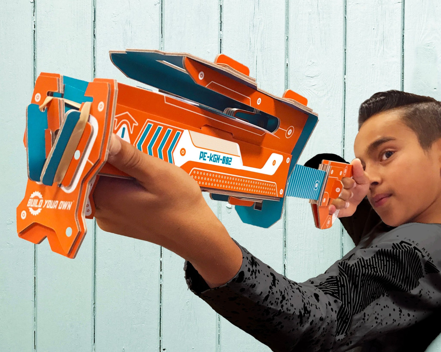 STEM Build - Paper Plane Launcher with Game Accessories - BYO 002
