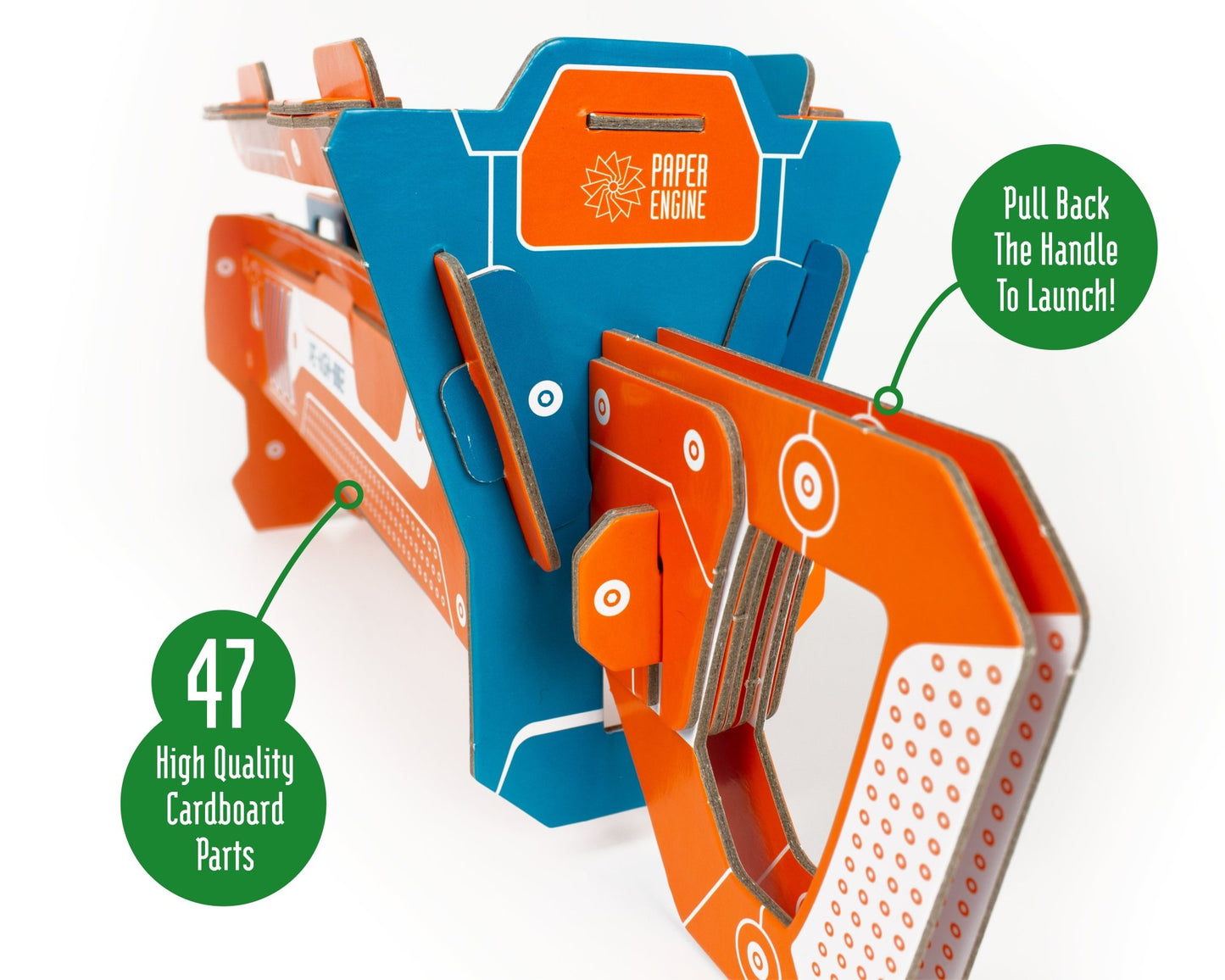 STEM Build - Paper Plane Launcher with Game Accessories - BYO 002