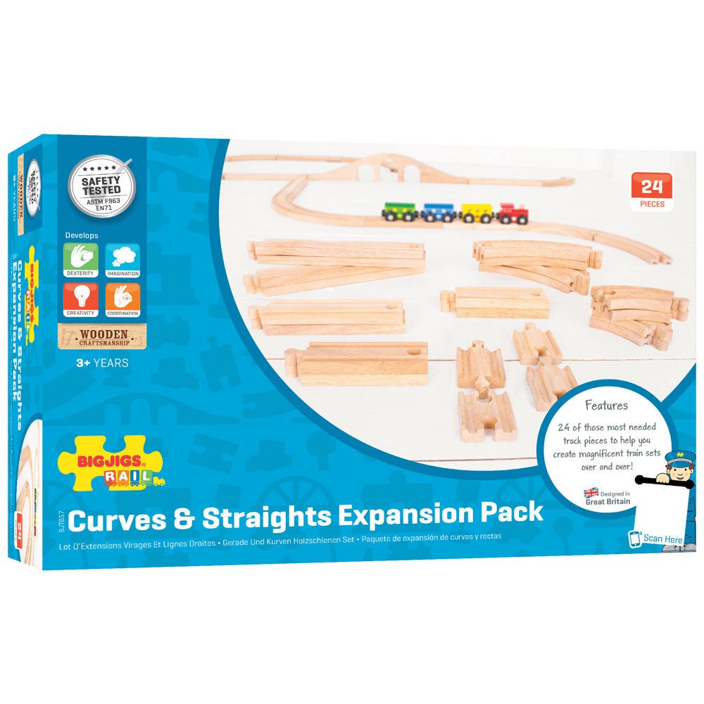 Straights & Curve Track Pack - BJT057