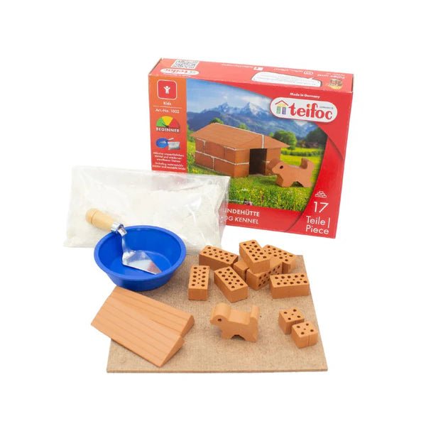 Teifoc Real Bricks Building Sets - Dog House - TEI 1002 - Teifoc - LittleShop Toys