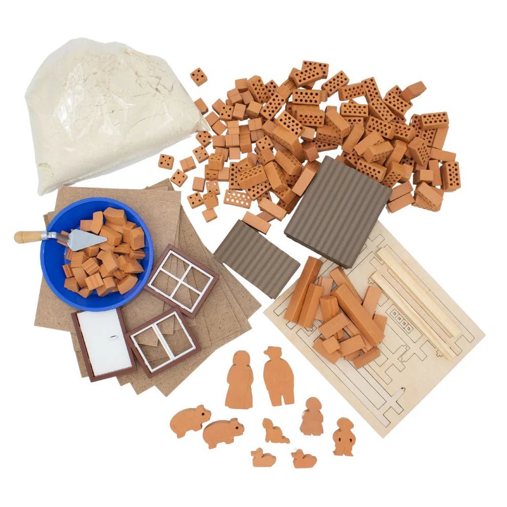 Teifoc Real Bricks Building Sets - Farm Building Set - TEI 4920 - Teifoc - LittleShop Toys