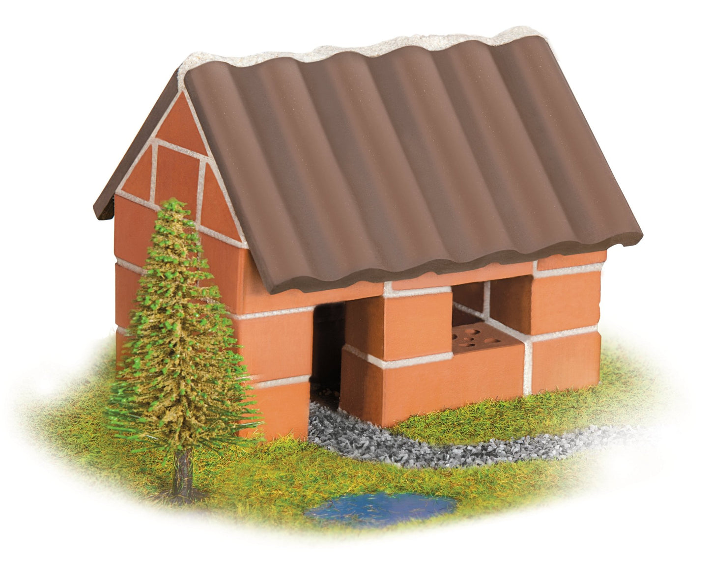 Teifoc Real Bricks Building Sets - Small Family House - TEI 1024