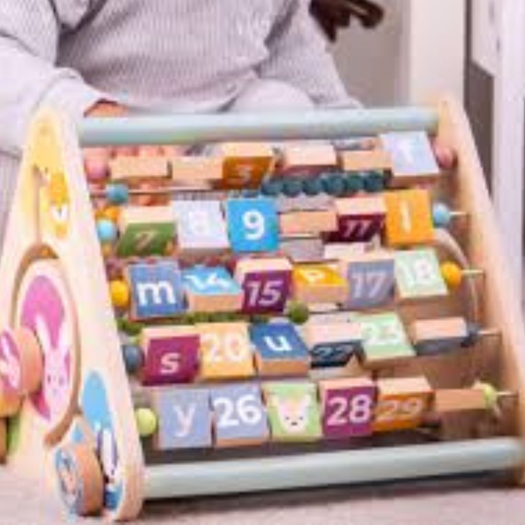 Triangular Activity Centre - FSC Certified-33028-Bigjigs-LittleShop Toys