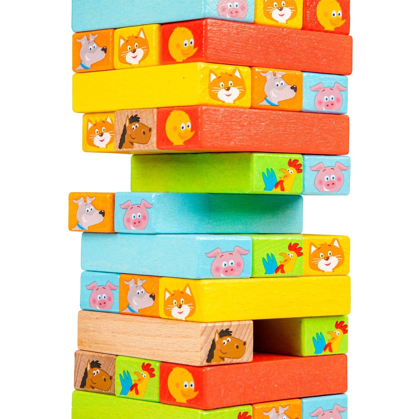 Wooden Block Tower-10807-New Classic Toys-LittleShop Toys