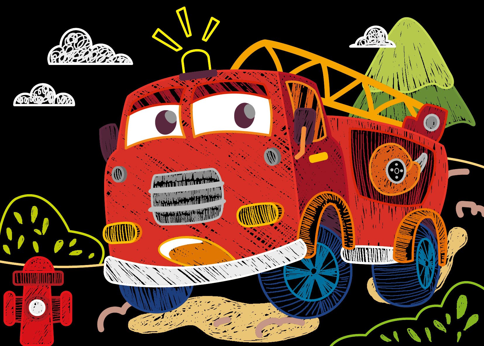 Avenir - Mini Scratch Book - Cars - CH221659 - Avenir - LittleShop Toys