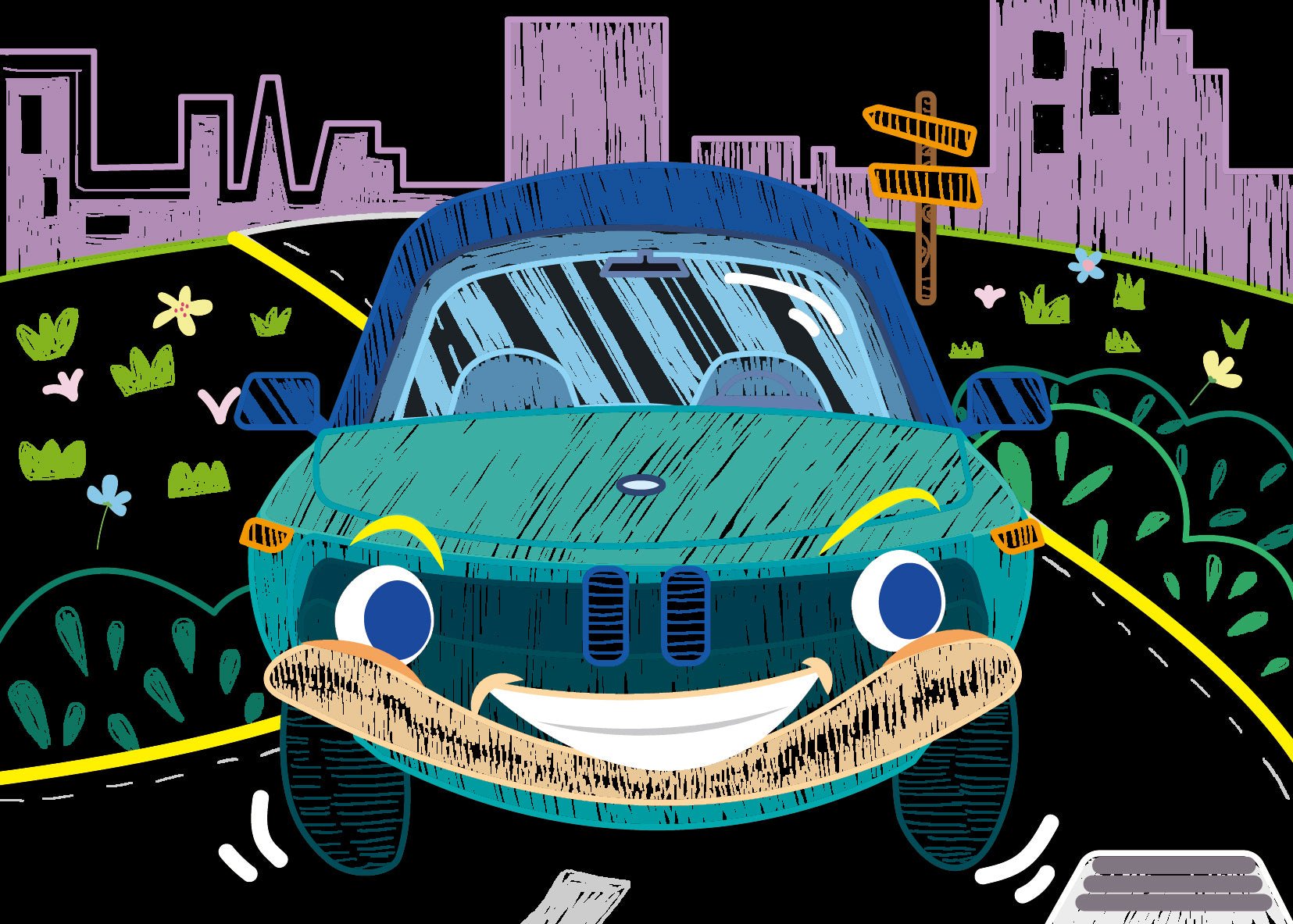 Avenir - Mini Scratch Book - Cars - CH221659 - Avenir - LittleShop Toys