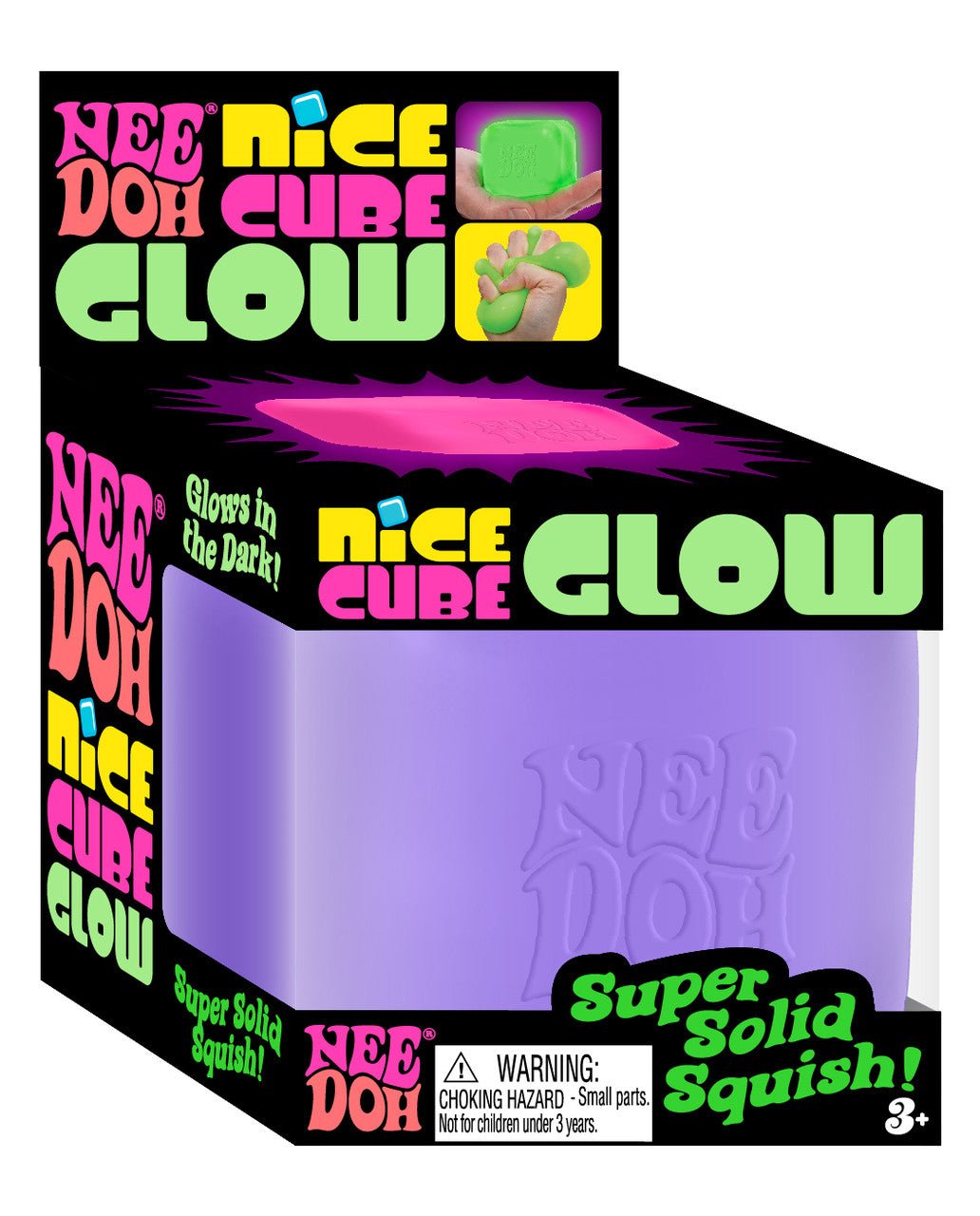 NeeDoh® Glow Nice Cube - GNCBND - LittleShop Toys - LittleShop Toys
