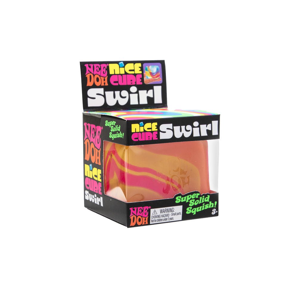 Swirl NeeDoh® Nice Cube - SWNCBND - LittleShop Toys - LittleShop Toys