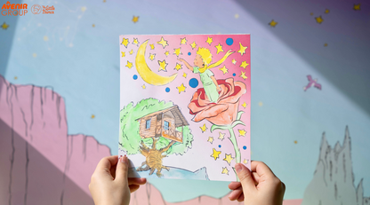 The Little Prince - Watercolour Painting