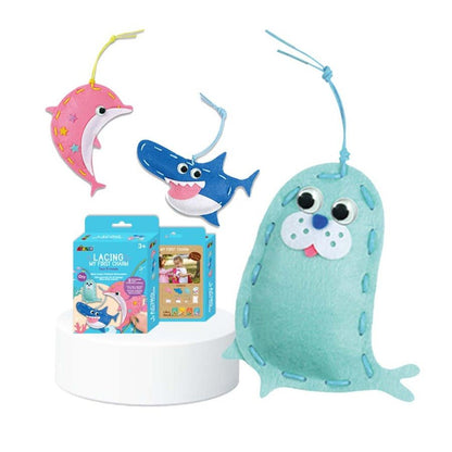 Lacing My First Charm Level 1 - Sea Friends - 6920773317997 - Avenir - LittleShop Toys