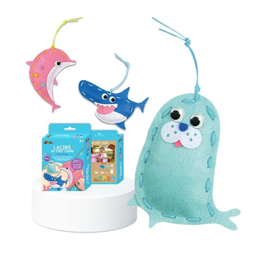 Lacing My First Charm Level 1 - Sea Friends - 6920773317997 - Avenir - LittleShop Toys